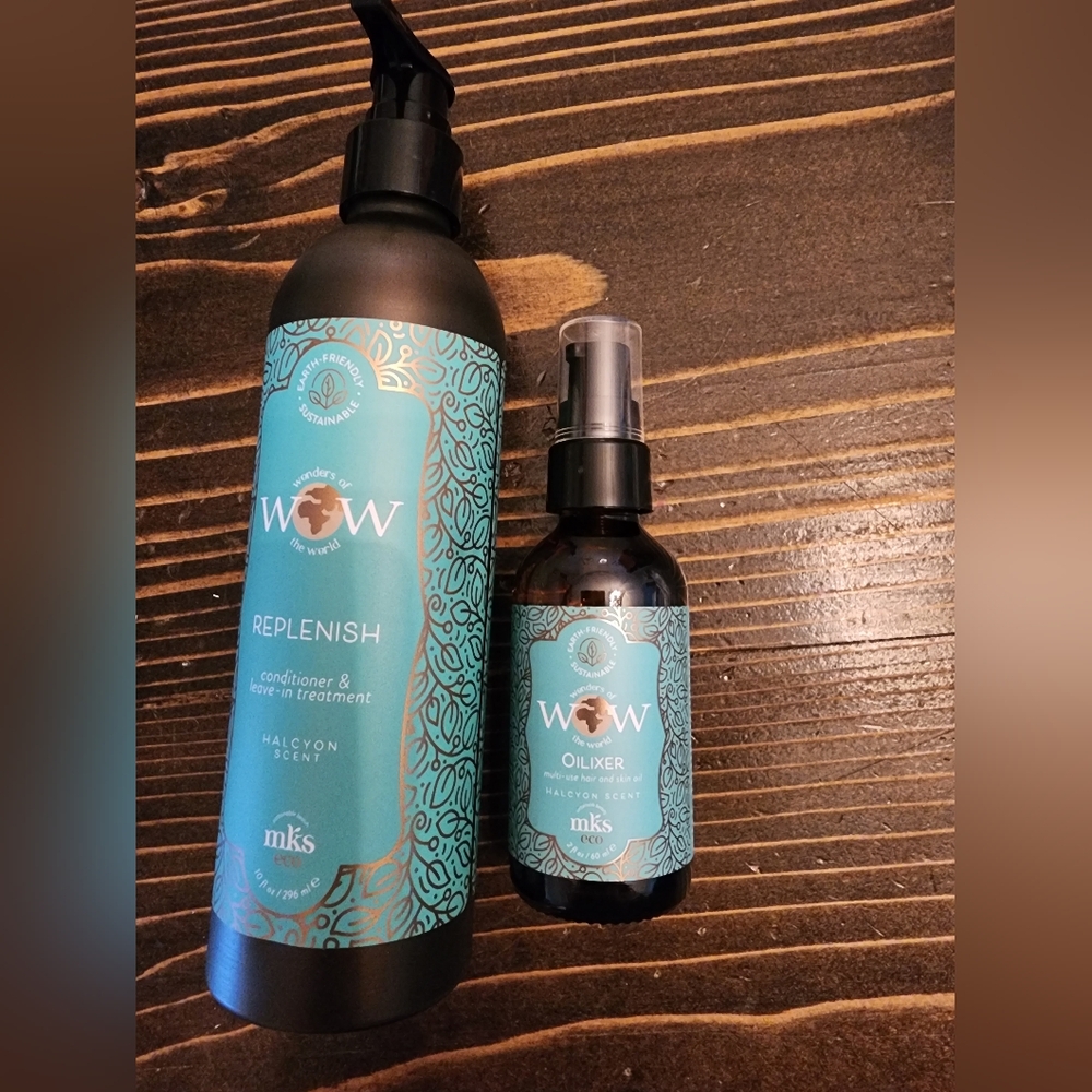 MKS WOW Conditioner and Hair Oil NIP